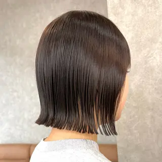 ミディアム カラー 似合わせボブ🎀🫧 千葉 優希のヘアスタイル