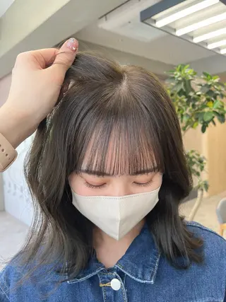 ミディアム カラー ayaka♡ 柔らかカラーのヘアスタイル