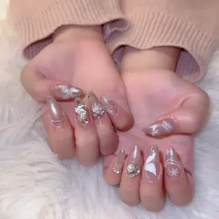 ネイル Tinaネイル 難波のネイルデザイン