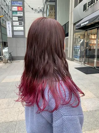 ロング 圧倒的デザイン力 店長🎨RENAのヘアスタイル