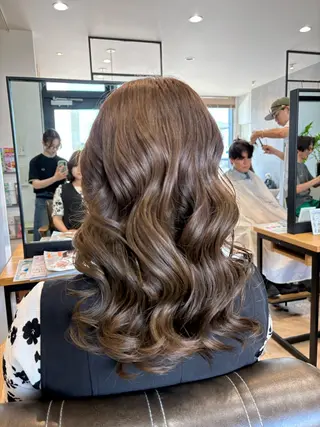 ロング カラー goen/射水/北田 千恵のヘアスタイル