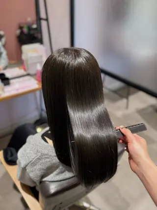 ミディアム 森 いずなのヘアスタイル
