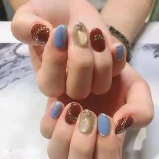 ネイル ガレンドウ 白澤 愛子のネイルデザイン
