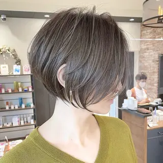 ショート ✨大人ショート専門 カットモデル/銀座のヘアスタイル