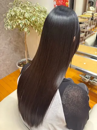 ロング パーマ CUTS 東尾道/ 市川聖也のヘアスタイル
