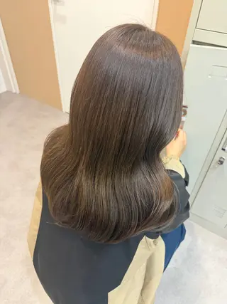 セミロング Ayaka🩰🎀 ダブルカラー/博多のヘアスタイル