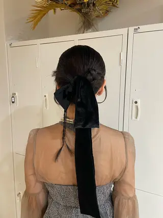 セミロング 透明感ベージュカラー yumekaのヘアスタイル