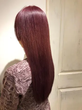ロング カラー レイヤー×艶髪特化 マネージャー安藤光司のヘアスタイル