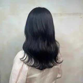 セミロング カラー 新宿/ハイトーン/ シールエクステ 祐介のヘアスタイル