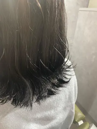 ミディアム かずさ🐈‍⬛ lmu by ifのヘアスタイル