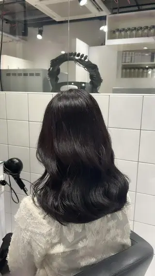 カラー *❤︎透け感モテヘア モデル募集❤︎のヘアスタイル