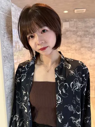 ショート カラー パーマ mai / linoah˚✧のヘアスタイル
