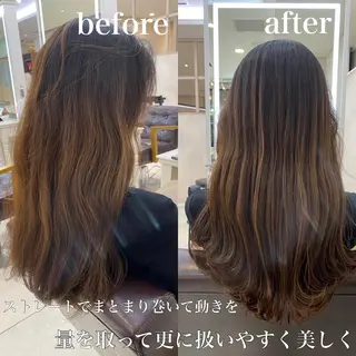 ロング 新宿/韓国レイヤー/ 顔まわり透明感カラーのヘアスタイル