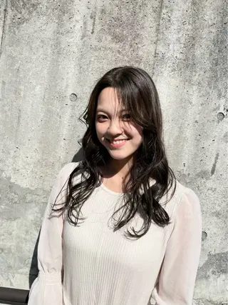 ロング 髪質改善/小顔カット 中山賢人のヘアスタイル
