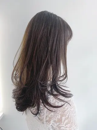ロング カラー ヘアアレンジ レイヤーカット/艶髪 🎀笠原 優花🎀のヘアスタイル