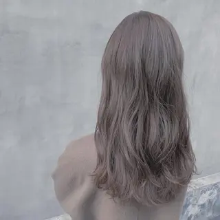 ロング カラー 松本 聖のヘアスタイル