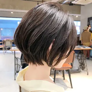 ショート すきバサミを使わない カット✂️✨郡司泰之のヘアスタイル