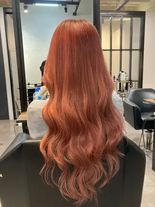 ロング カラー ✨最安値✨エクステ カラー🌼つきな🌼のヘアスタイル