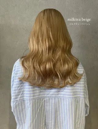 ロング カラー coco♡ 韓国hairのヘアスタイル