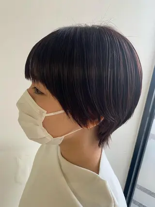 ショート カラー BASSA ANNEX店のヘアスタイル
