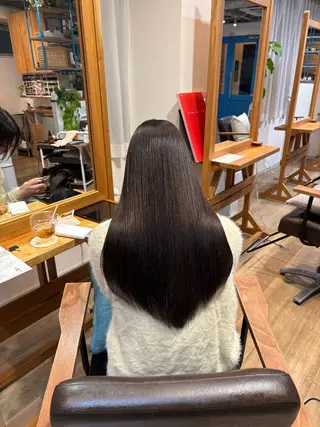 ロング カラー RINNO🌷透明感 カラー/髪質改善のヘアスタイル
