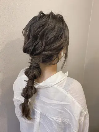 カラー ヘアアレンジ 山口 浩之のヘアスタイル