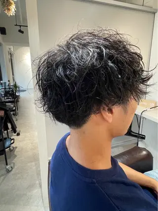 パーマ メンズ 美桜🪽🫧 ショート特化のヘアスタイル