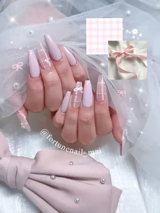ネイル 🎀Mai 🎀5/30🈳✩*のネイルデザイン