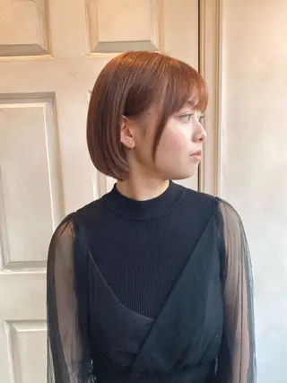 ショート カラー 【🉐学割】応援📣 ミニモ限定🤩千 田のヘアスタイル