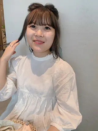ロング カラー RISAKO レイヤーカット🎀のヘアスタイル