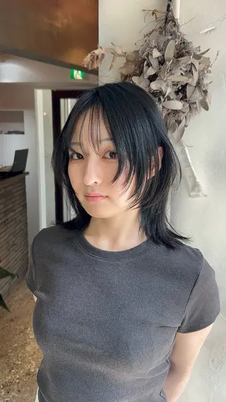 ミディアム 北内 登真のヘアスタイル