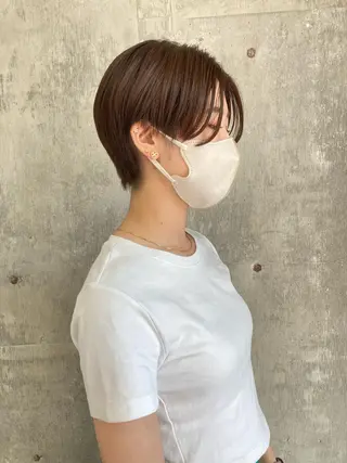 ショート カラー 小木曽智美 /ボブ/ショートのヘアスタイル