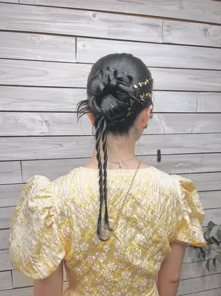 ロング 西林 玲那/ヘアセットのヘアスタイル