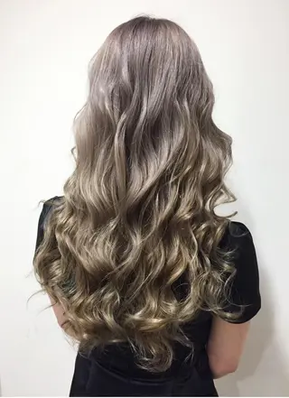 ロング カラー エクステ/レイヤー 落合/心斎橋のヘアスタイル