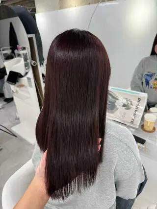 ロング カラー yuuna ✮ door whiteのヘアスタイル