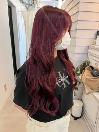 セミロング カラー ダブルカラー メンズパーマ大成のヘアスタイル
