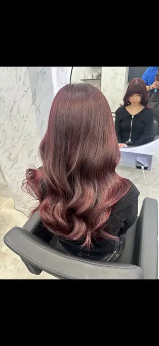 ロング ⋆✦ Leon カット¥1100‼️のヘアスタイル