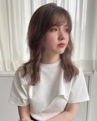 ロング カラー i'll 未空のヘアスタイル