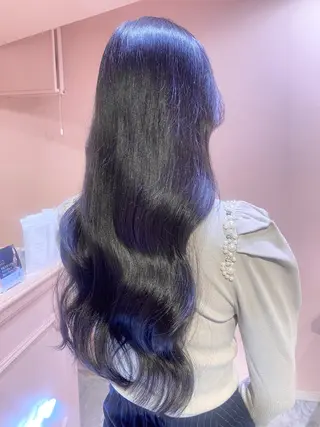 ロング 透明感/艶カラー 💘Hanaのヘアスタイル