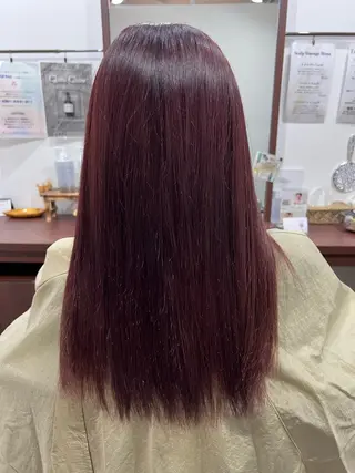 ロング カラー TELA HAIR 店長 塩田のヘアスタイル