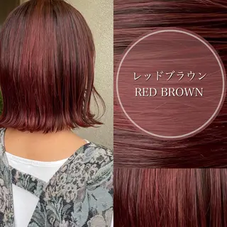 ミディアム カラー 三浦 悠のヘアスタイル