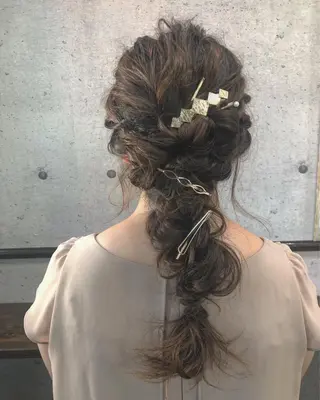 ヘアアレンジ 江原 彩華のヘアスタイル