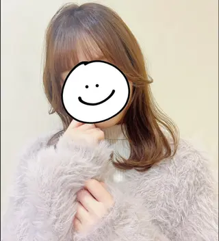 ミディアム 平田 一成のヘアスタイル