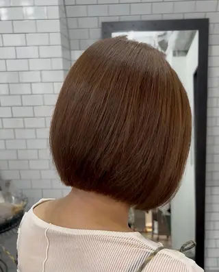 ミディアム カラー カラーモデル　広島市 legare凜🌻✨のヘアスタイル