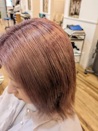 ミディアム 【泉中央】CLASS 中村のヘアスタイル