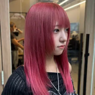 ロング カラー のぐち ゆうき/ ブリーチ デザインのヘアスタイル