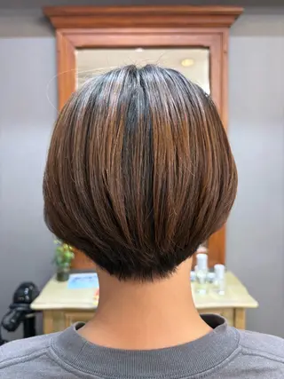 ショート 羽鳥 美穂のヘアスタイル