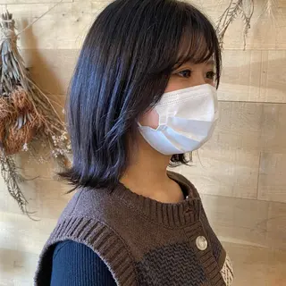ミディアム カラー 🌼 アユカのヘアスタイル