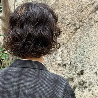 ショート パーマ レディースパーマ/ 合田 有一朗のヘアスタイル