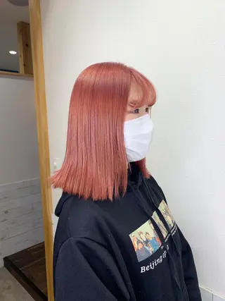 ミディアム lucia RYOのヘアスタイル